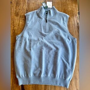 Fairway & Greene Light Blue Vest XL NWT